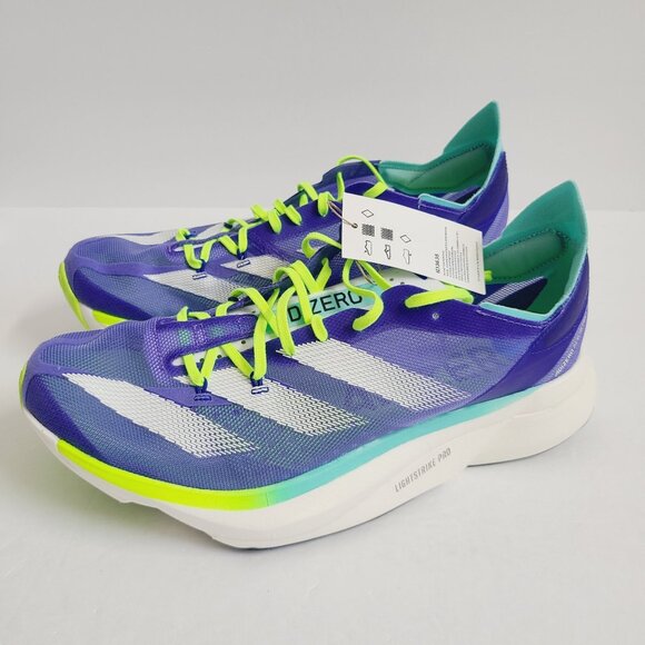 NEW Adidas Adizero Adios Pro 3 Running Shoes ID3635 Size 12 Cobalt Blue main image 9